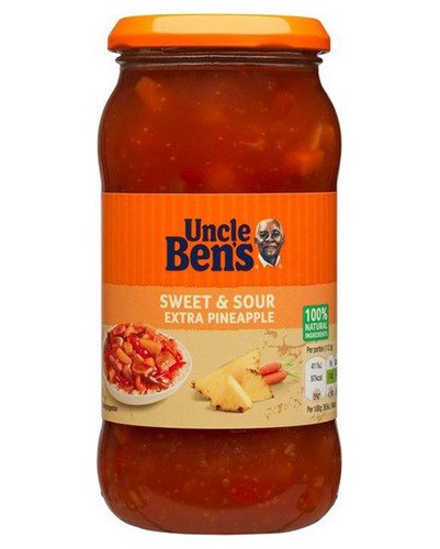 UNCLE BENS SWEET & SOUR PINEAPPLE 450 GRMS