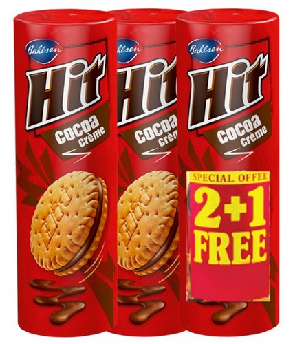 BAHLSEN HIT 2+1 FREE 220 GRMS