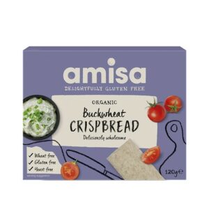 AMISA CRISPBREAD BUCKWHEAT 120 GRMS