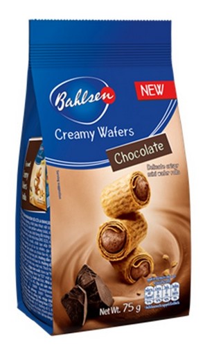BAHLSEN CREAMY CHOC WAFERS 75 GRMS