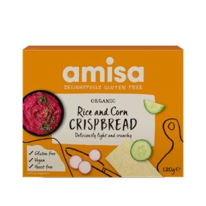 AMISA CRISPBREAD CORN RICE 150 GRMS