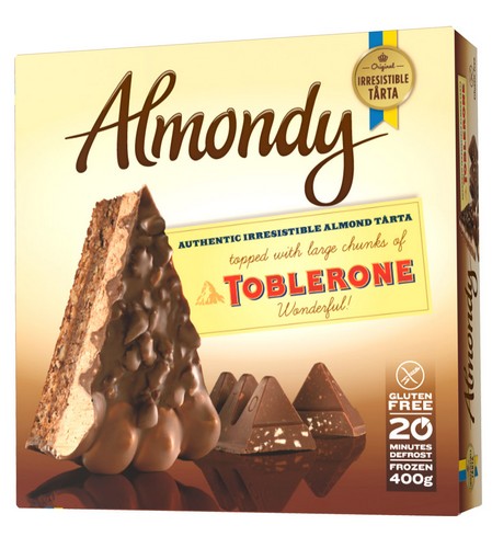 ALMONDY CAKE TOBLERONE 400 GRMS