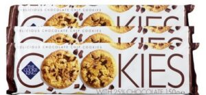COOKIE KING CHOCOLATE COOKIES 3X150 GRMS