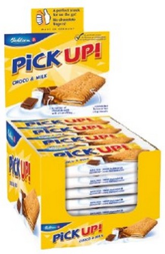 BAHLSEN PICK UP CHOC & MILK 28 GRMS