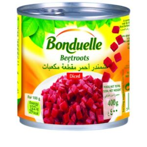 BONDUELLE DICED BEETROOT 400 GRMS