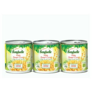 BONDUELLE SWEET CORN  3X150 GRMS