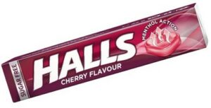 HALLS SUGAR FREE CHERRY 20X32 GRMS