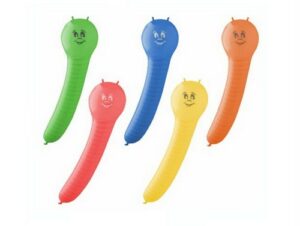 PAP STAR BALLOONS CATERPILLAR 12 PCS.