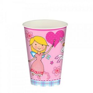 PAP STAR KIDS CUPS PRINCESS FAIRY TALE 1 PCS.