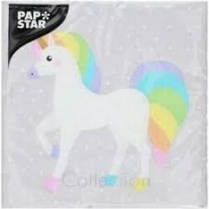 PAP STAR KIDS NAPKINS UNICORN 1 PCS.