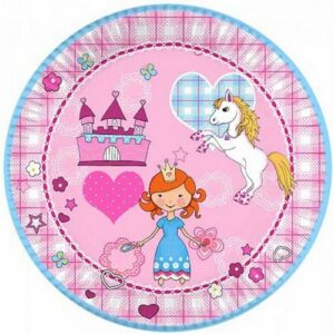 PAP STAR KIDS PLATES PRINCESS DREAM 10 PCS.