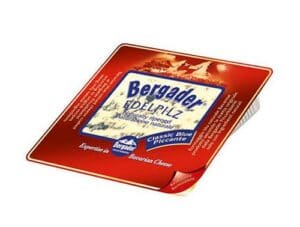 BERGADER BLUE CHEESE PORTIONS 100 GRMS