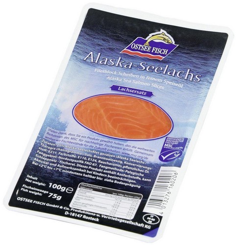 ALASKA POLLOCK SLICES 100 GRMS