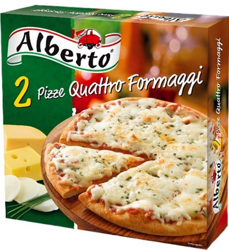 ALBERTO PIZZA TRAD 4 CHEESE 2X380 GRMS