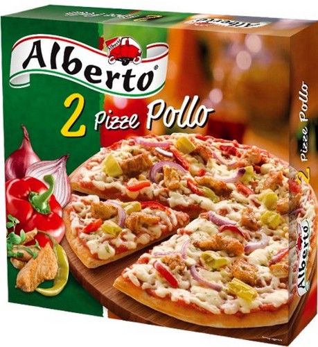 ALBERTO PIZZA TRAD POLLO 395 GRMS