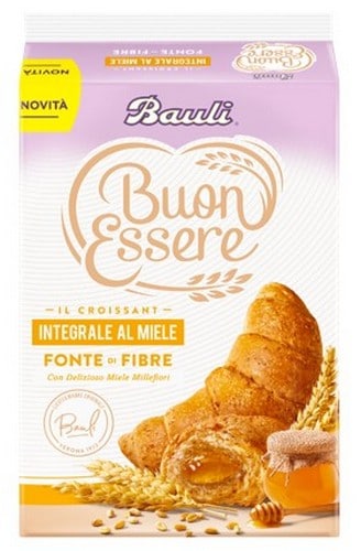 BAULI CROISSANT INTEGRALI MIELE 5X50 GRMS
