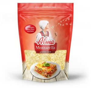 ALMA SHREDDED MOZZARELLA 200 GRMS