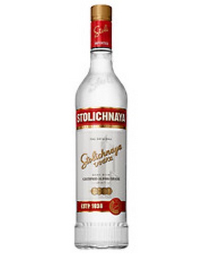 STOLICHNAYA RED VODKA 700 ML