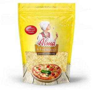 ALMA SHREDDED 4 CHEESE 200 GRMS