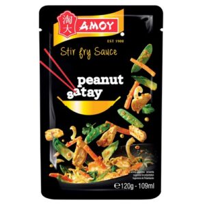 AMOY STIR FRY PEANUT SATAY SAUCE 120 GRMS
