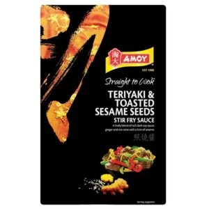 AMOY S/FRY TERIYAKI&SESAMI 120 GRMS