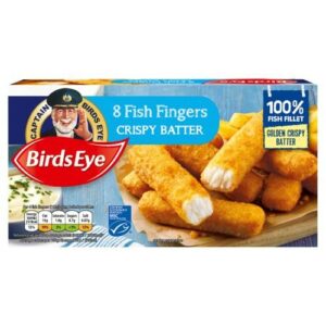 BIRDS EYE CRISPY BATTER FISH FINGERS X8 224 GRMS