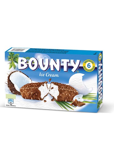 BOUNTY ICE CREAM 6 EACH