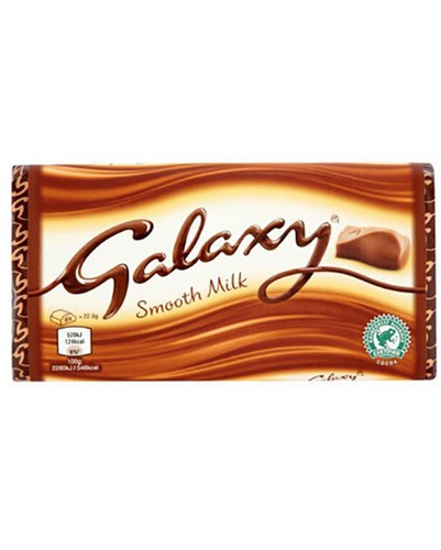 GALAXY MILK CHOCOLATE 110 GRMS
