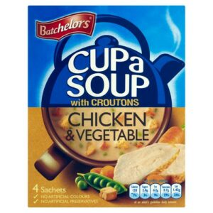 BATCHELORS CUP A SOUP CHICKEN AND VEGETAB 115 GRMS