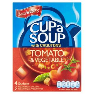 BATCHELORS CUP A SOUP TOMATO /VEGETA 109 GRMS