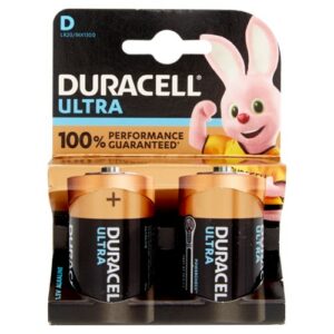 DURACELL ULTRA POWER D 2 PCS.