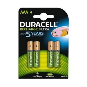 DURACELL RECHARGEABLE ULTRA AAA 4 PCS.