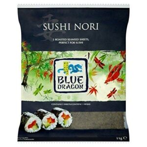 BLUE DRAGON JAPANESE SUSHI NORI 5SHEETS 11 GRMS