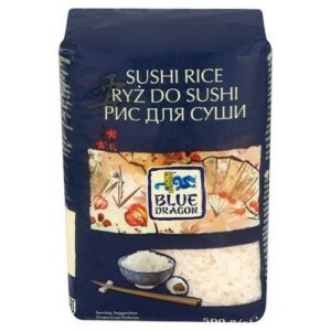 BLUE DRAGON JAPANESE SUSHI RICE 500 GRMS