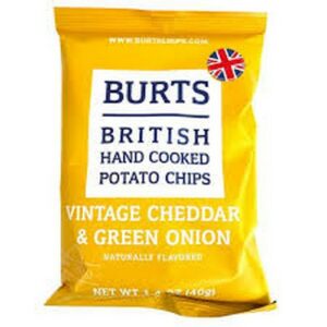 BURTS CHEDDAR & ONION 40 GRMS