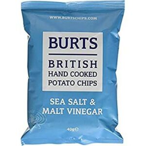 BURTS SEA SALT & MALT  VINEGAR 40 GRMS