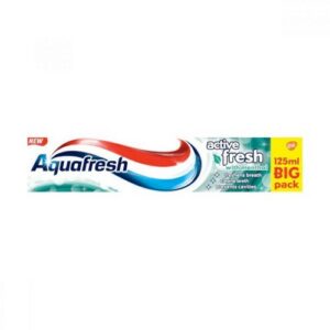 AQUAFRESH TOOTHPASTE ACTIVE FRESH 125 ML