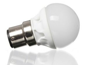 POWER PLUS LED ROUND B G45 B22 3000K 4.5W 1 PCS.