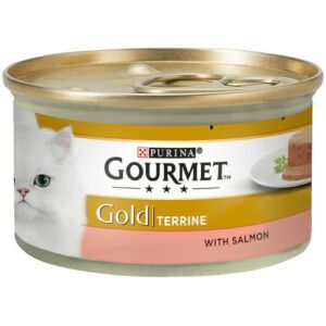 PURINA GOURMET GOLD TERRINE SALMON 85 GRMS