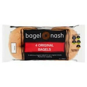 BAGEL NASH SLICES ORIGINAL BAGELS 6X85 GRMS