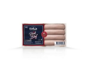 DEWFRESH PORK&BEEF SAUSAGE X16 450 GRMS