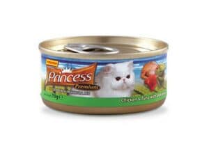 PRINCESS TINS CHICK/TUNA/ALOE VERA GREE 70 GRMS