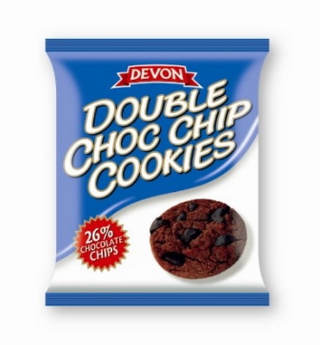 DEVON DOUBLE CHOC CHIP COOKIES 200 GRMS