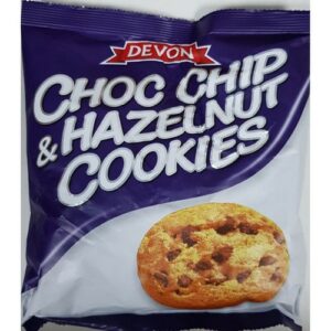 DEVON CHOCLATE CHIP & HAZELNUT COOKY 200 GRMS