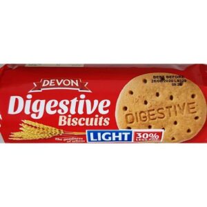 DEVON DIGESTIVE LIGHT BISCUITS 250 GRMS