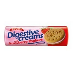 DEVON DIGESTIVE STRAWBERRY YOGHURT 195 GRMS
