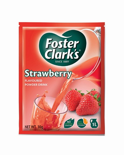 FOSTER CLARKS DRINK STRAWBERRY 30 GRMS