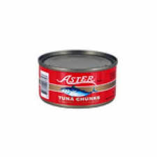 ASTER TUNA CHUNKS S/F OIL 160 GRMS