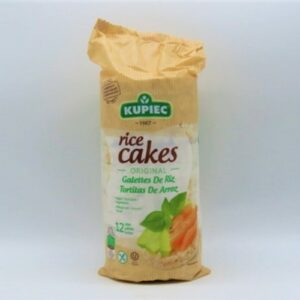 KUPIEC RICE CAKE NATURAL 120 GRMS