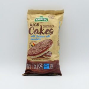 KUPIEC RICE CAKES IN MILK CHOC 90 GRMS